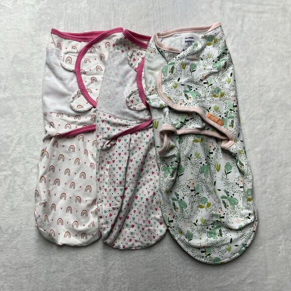SwaddleMe Original Swaddles Baby Girl Size Small/medium 0-3m - Picture 1 of 10